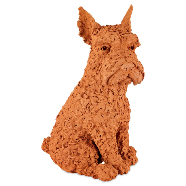Oscar The Scottish Terrier Sculpture by Currey and Company