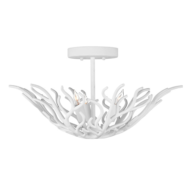 Snowfall Ceiling Light by Currey and Company