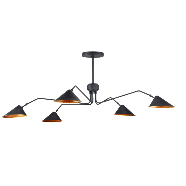 Serpa Chandelier by Currey and Company