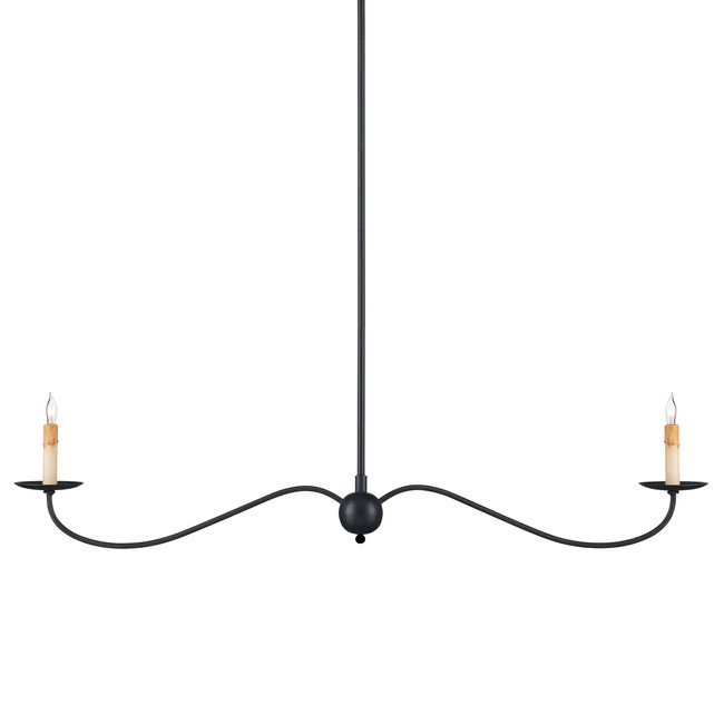 Saxon Linear Chandelier by Currey and Company