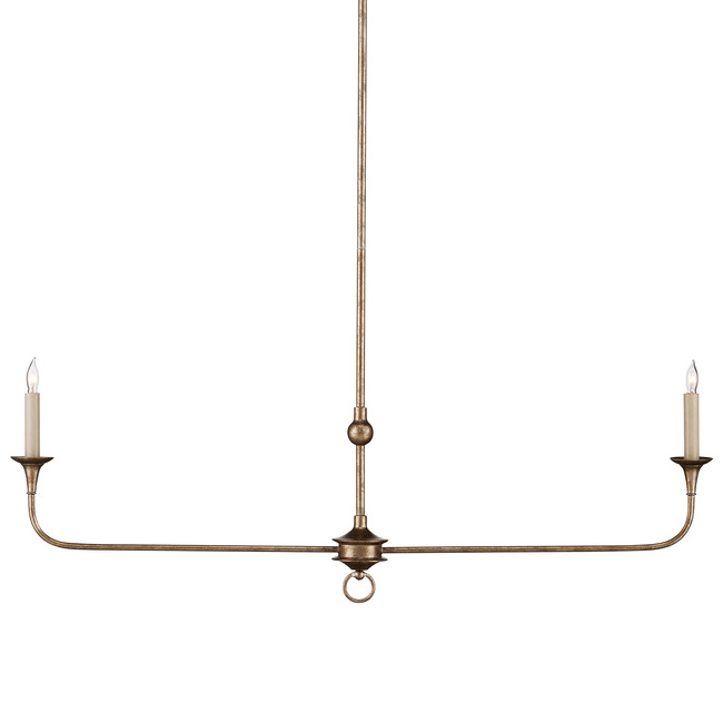 Nottaway Linear Chandelier by Currey and Company