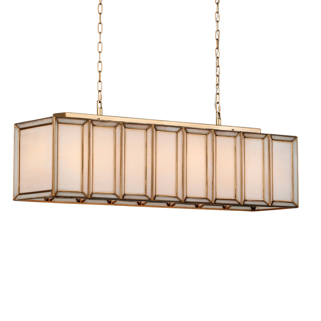 Daze Linear Chandelier by Currey and Company