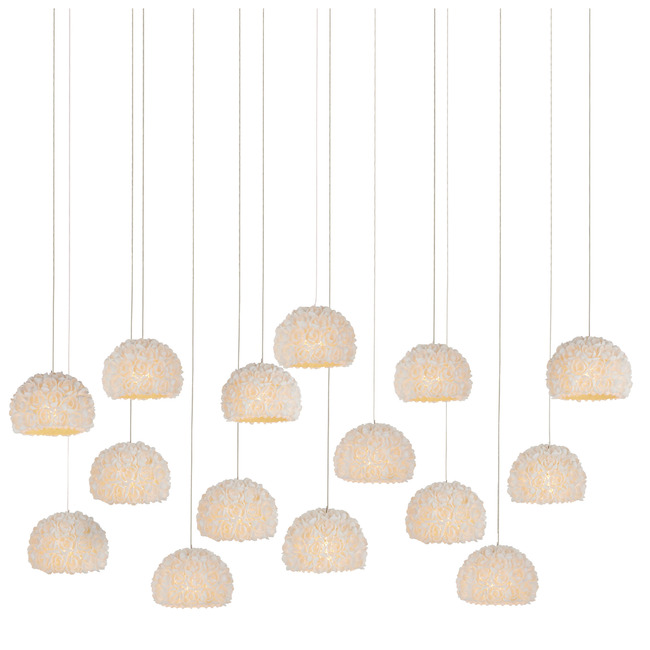 Virtu Multi Light Linear Pendant by Currey and Company