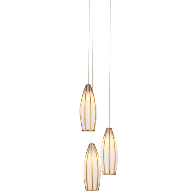 Parish Multi Light Pendant by Currey and Company