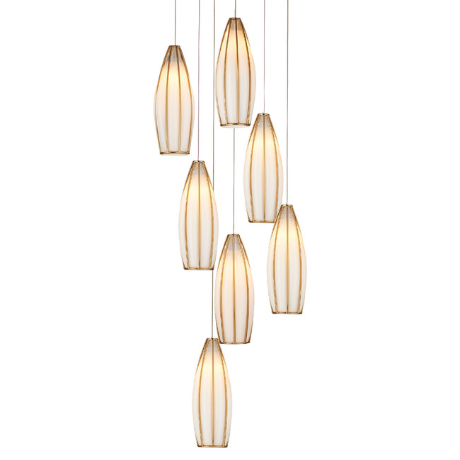 Parish Multi Light Pendant by Currey and Company
