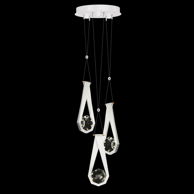 Aria Round Multi Light Pendant by Fine Art Handcrafted Lighting