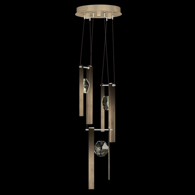 Aria Bar Multi Light Pendant by Fine Art Handcrafted Lighting