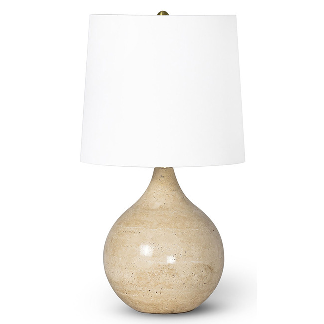 Noa Travertine Table Lamp by Regina Andrew