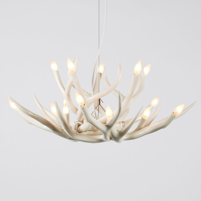 Superordinate Antler Chandelier by Roll & Hill