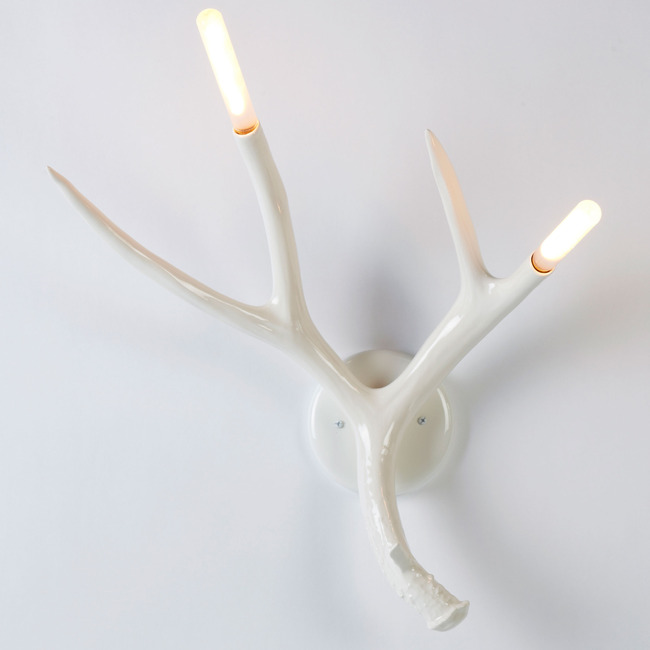 Superordinate Antler Wall Sconce by Roll & Hill