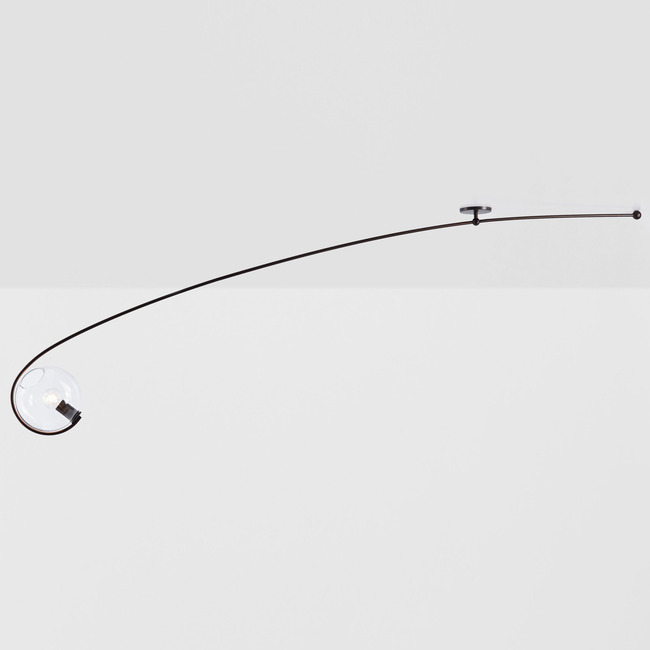 Fiddlehead Cantilever Ceiling Light by Roll & Hill