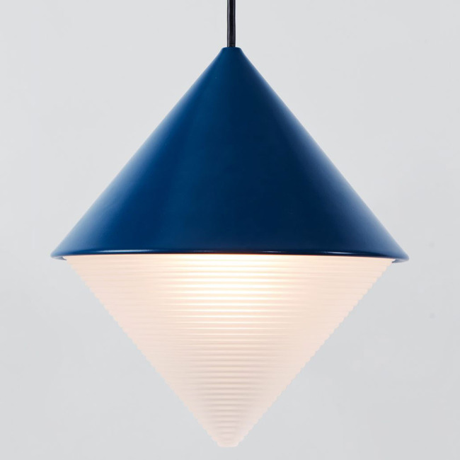 Half & Half Cone Pendant by Roll & Hill