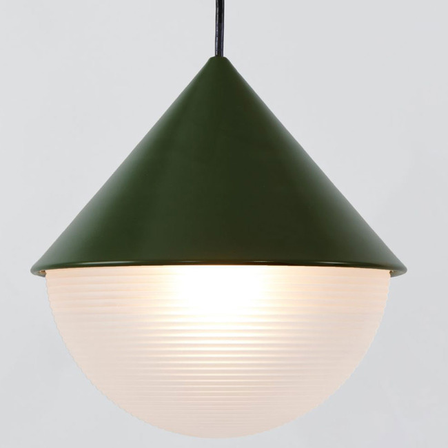 Half & Half Hemisphere Pendant by Roll & Hill