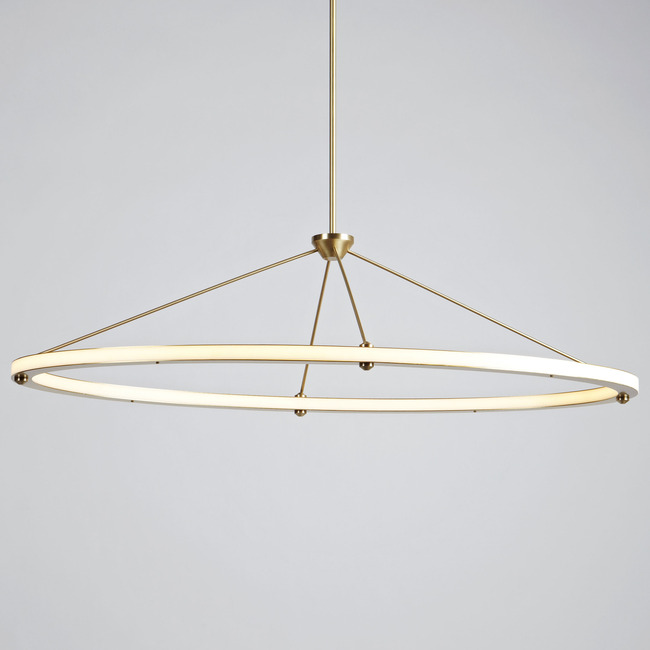 Halo Oval Pendant by Roll & Hill