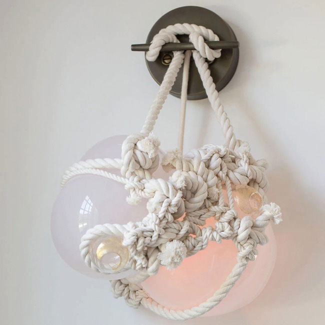 Knotty Bubbles Wall Sconce by Roll & Hill