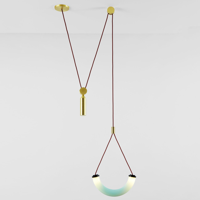 Shape Up Arc Pendant by Roll & Hill
