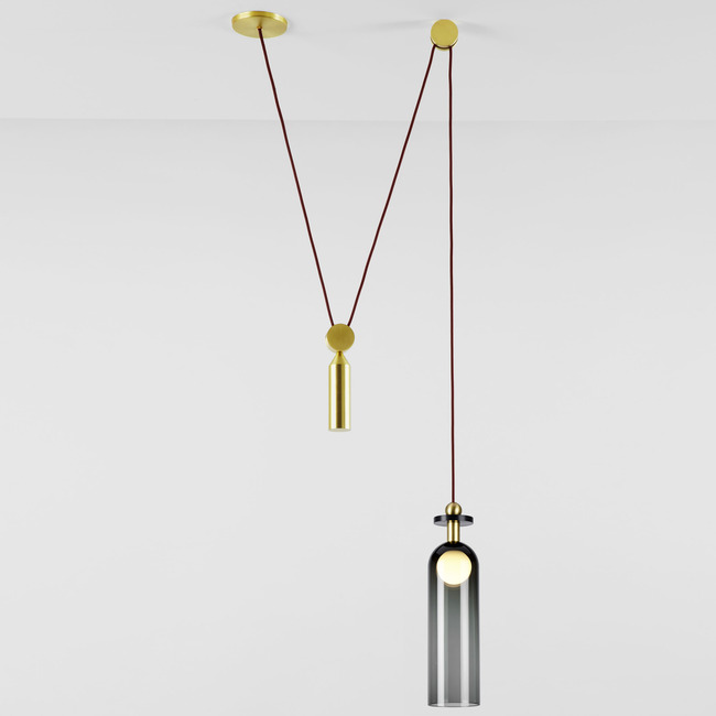 Shape Up Cylinder Pendant by Roll & Hill