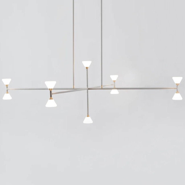Apollo Vertical Chandelier by Roll & Hill
