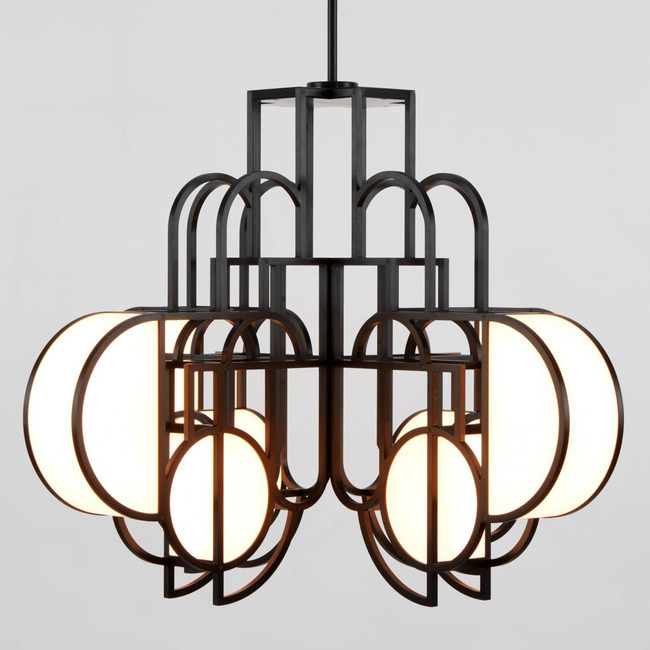 Moonrise Chandelier by Roll & Hill