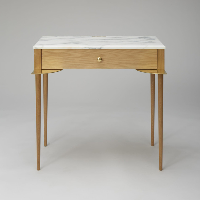 The Cain Nightstand Table by Roll & Hill