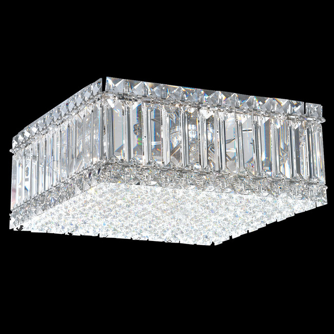 Quantum Flush Ceiling Light by Schonbek Signature