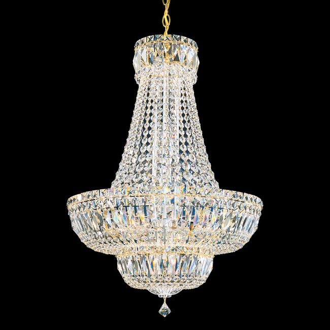 Petit Crystal Deluxe Chandelier by Schonbek Signature