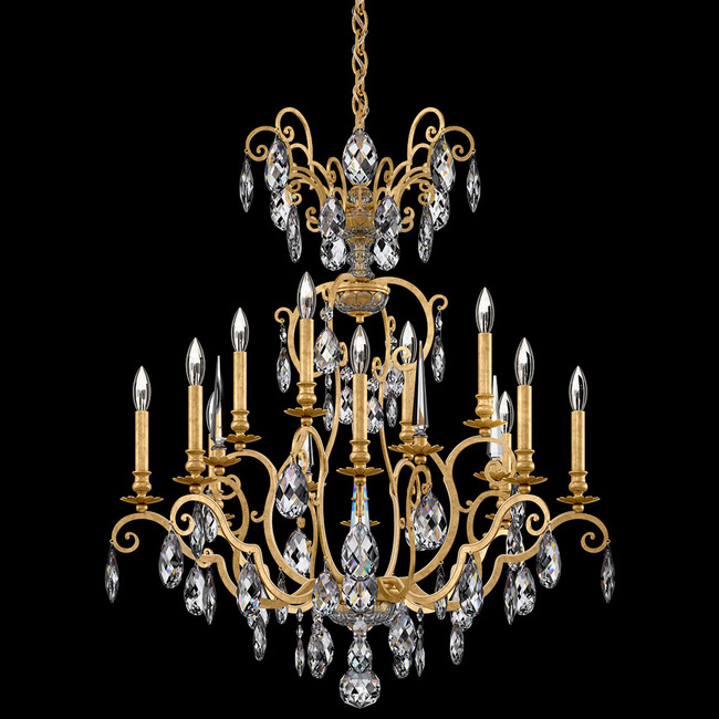 Renaissance Nouveau Chandelier by Schonbek Signature