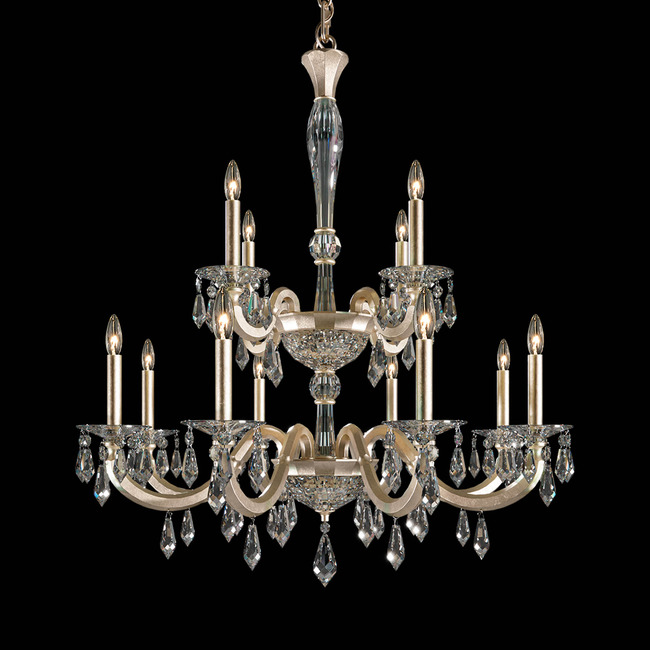 Napoli Tiered Chandelier by Schonbek Signature