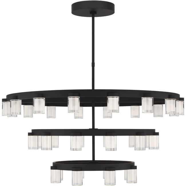 Esfera 3-Tier Chandelier by Visual Comfort Modern