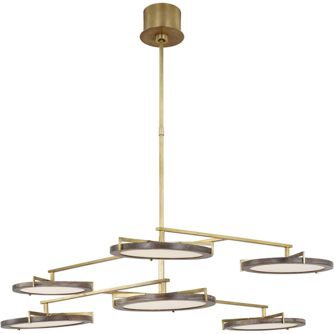 Shuffle Chandelier by Visual Comfort Modern