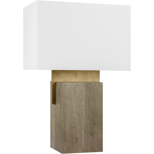 Slab Large Table Lamp by Visual Comfort Modern