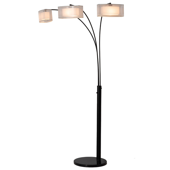 Amarillo Arc Floor Lamp by Nova of California