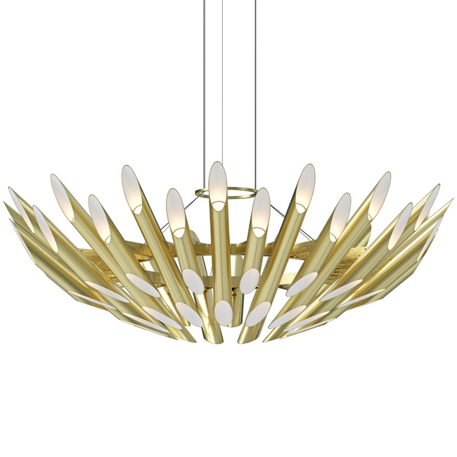 Chimes Double Angle Chandelier by SONNEMAN - A Way of Light