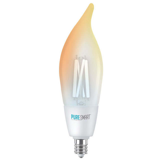Pure Smart Tunable White BA11 Filament Smart Bulb WIZ by PureEdge Lighting