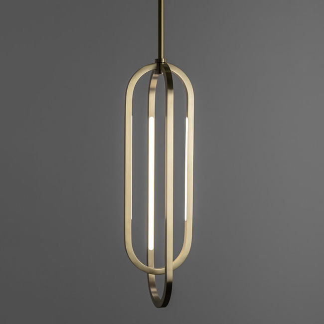 Ovalo Double Pendant by Boyd Lighting