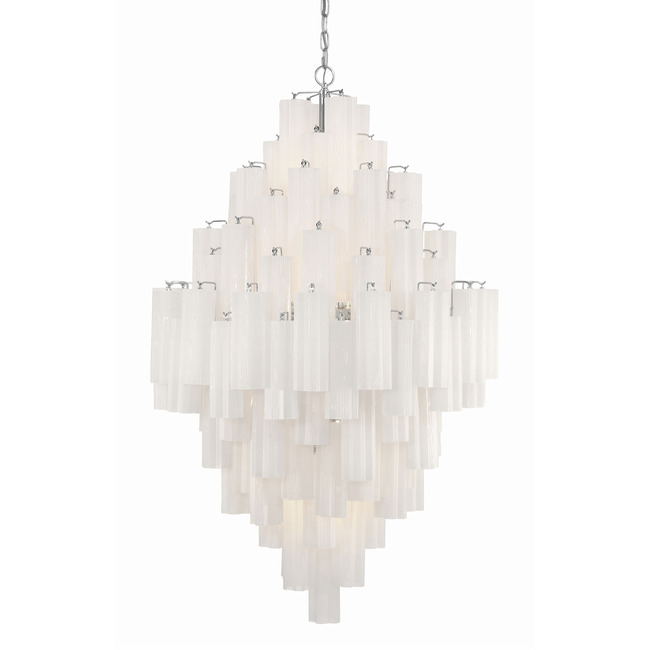 Addis Tiered Chandelier by Crystorama