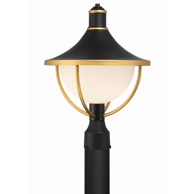 Atlas Outdoor Post Light by Crystorama