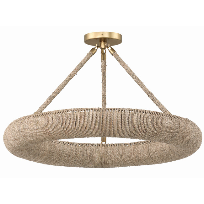 Oakley Convertible Ring Ceiling Light by Crystorama