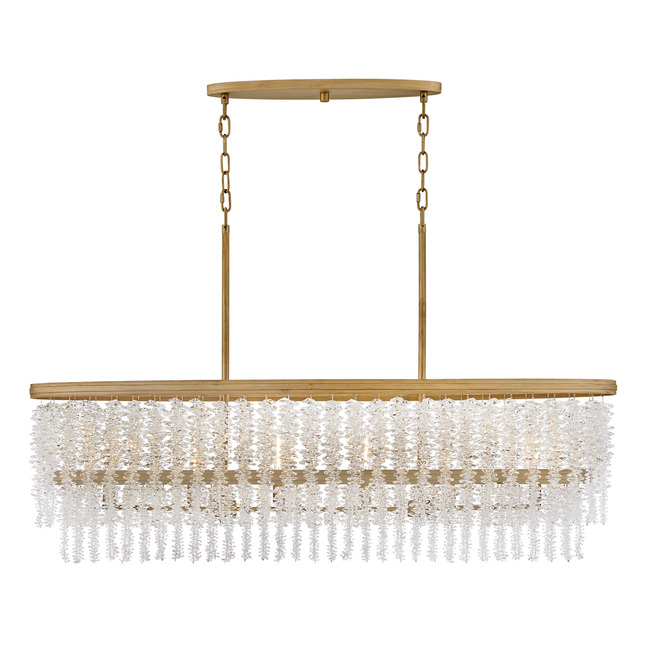 Rubina Linear Chandelier by Fredrick Ramond