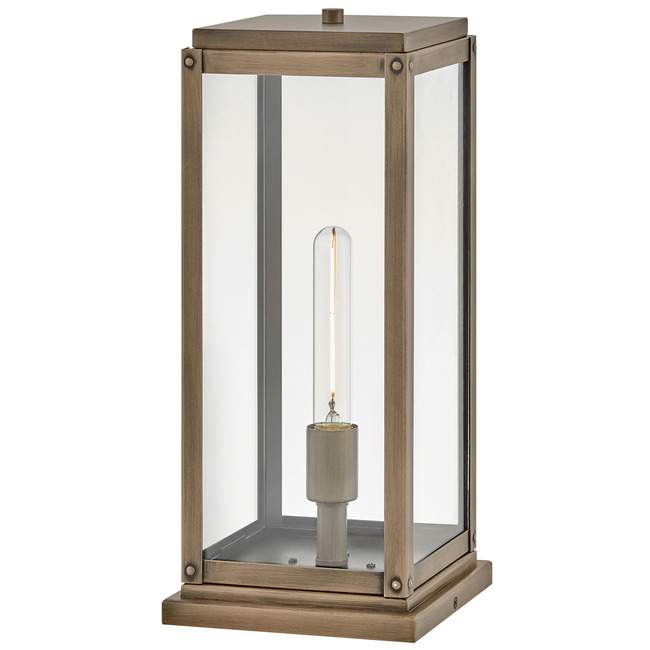 Max 120V Outdoor Tall Pier Mount Lantern by Hinkley Lighting