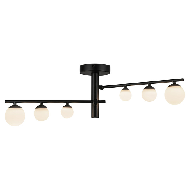 Juniper Semi Flush Ceiling Light by Kuzco Lighting