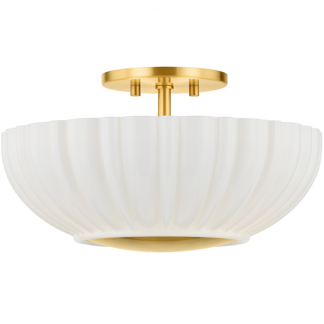 Anne Semi Flush Ceiling Light by Mitzi