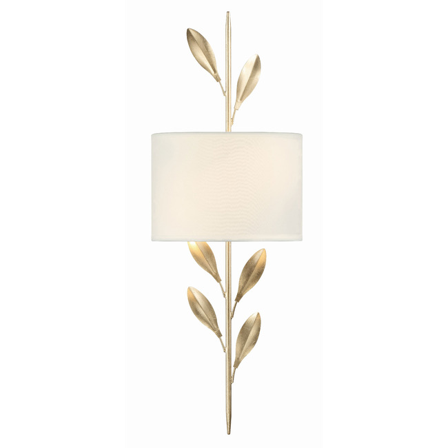 Broche Tall Wall Sconce by Crystorama