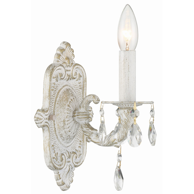 Paris Market Crystal Wall Sconce by Crystorama
