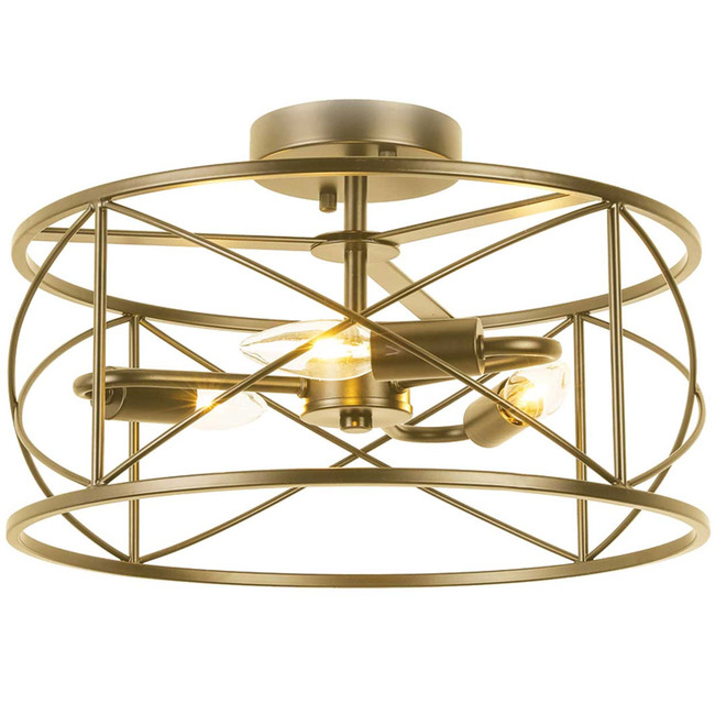 Calah Semi Flush Ceiling Light by Dainolite