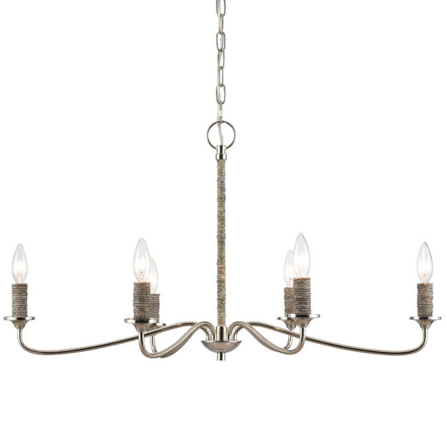 Abaca Chandelier by Elk Home