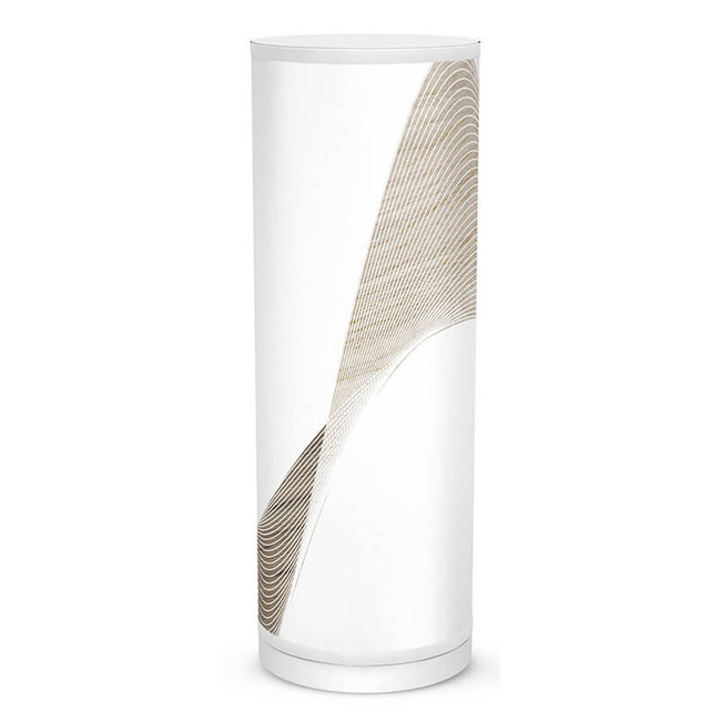 Wave Tube Table Lamp by Jef Designs