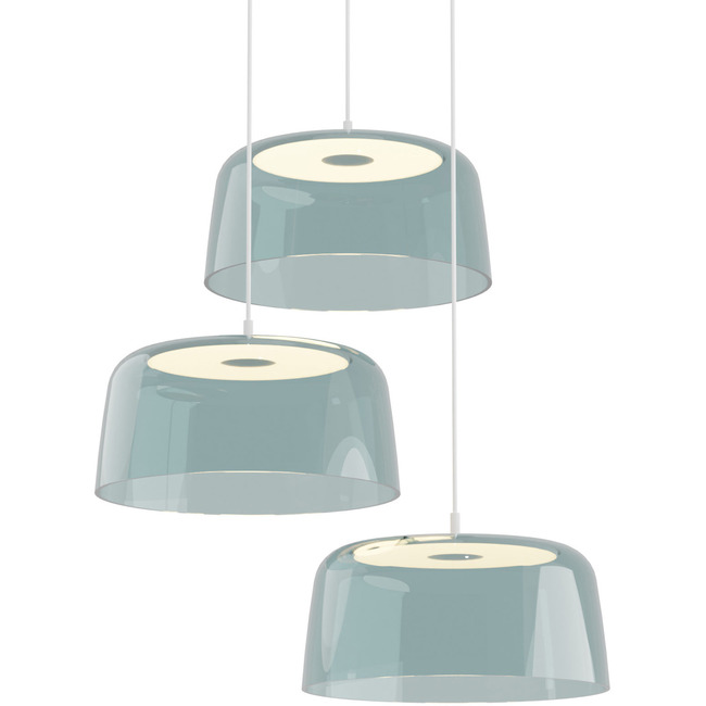 Yurei 3-Light Pendant / Ceiling Light by Koncept Lighting