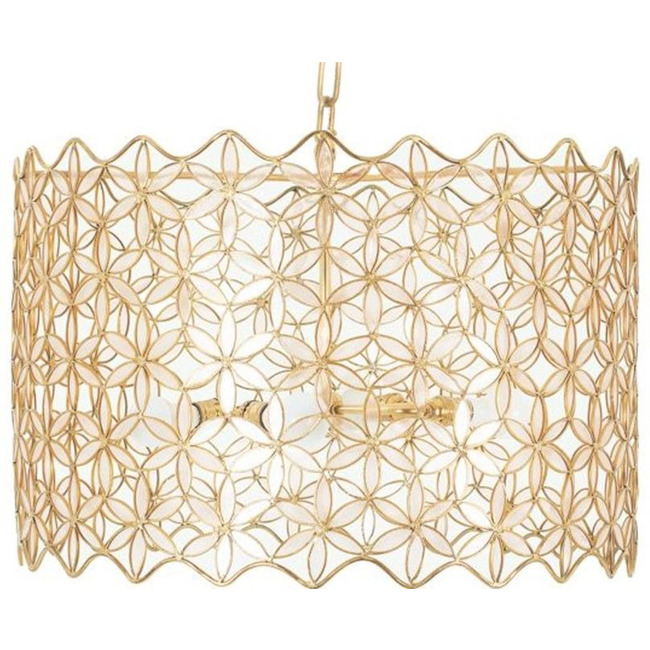 Cassia Drum Chandelier by Oly Studio