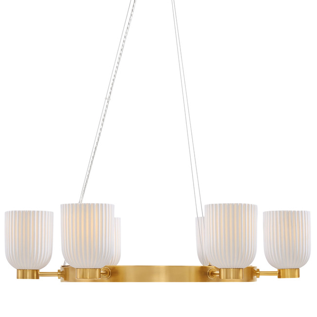 Isla Blanca Chandelier by Savoy House